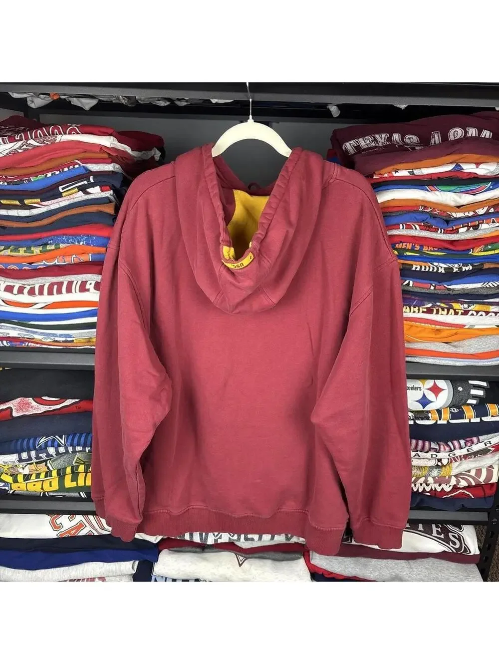 Vintage Y2K USC Trojans Nike Team Pullover Hoodie Maroon Red XL
